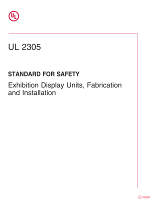 UL 2305 PDF UL 2305 PDF